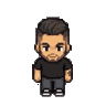 Game sprite from a real PixelForge customer photo